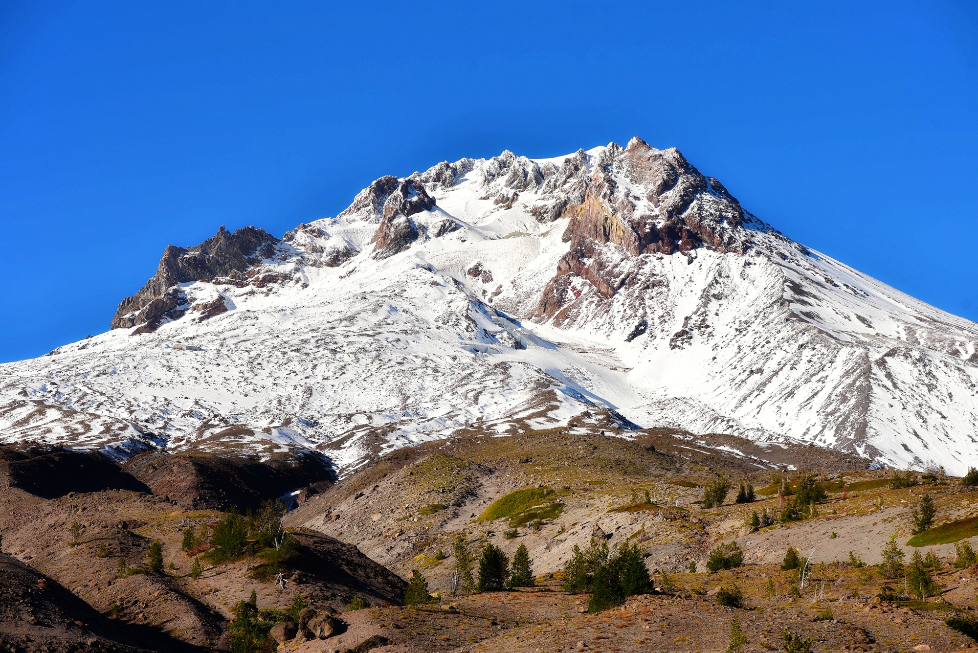 First Snow - Mt Hood - 2021-09-20